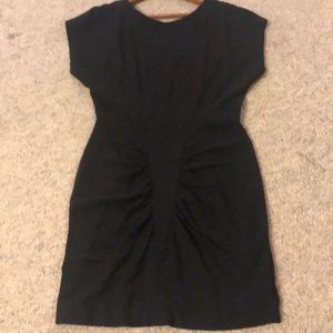 Black mini dress